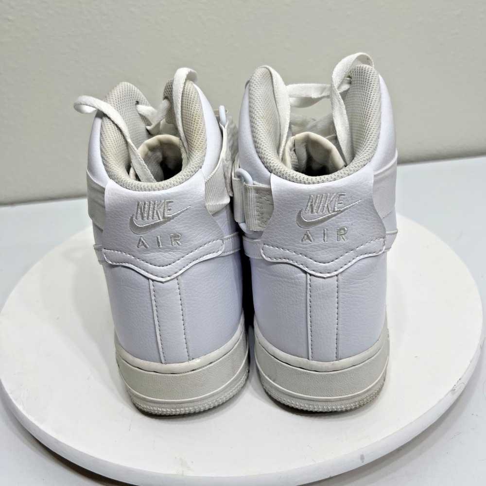 Nike Air Force 1 High Triple White Men's Size 11.5 / 315121-115 - Picture 6 of 13
